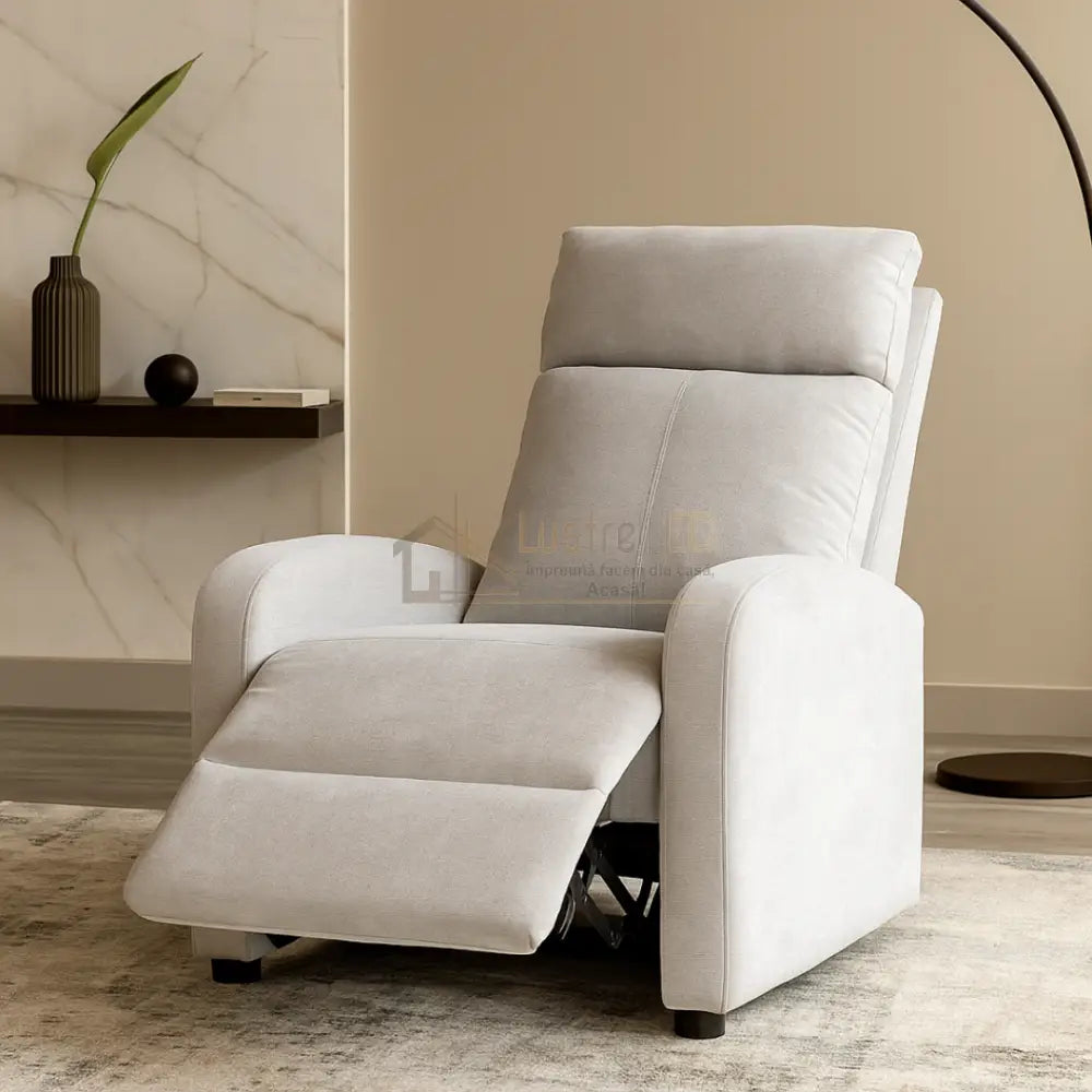 Fotoliu Recliner Stofa Gri FOTOLIU CU RECLINER / GRI Chairs