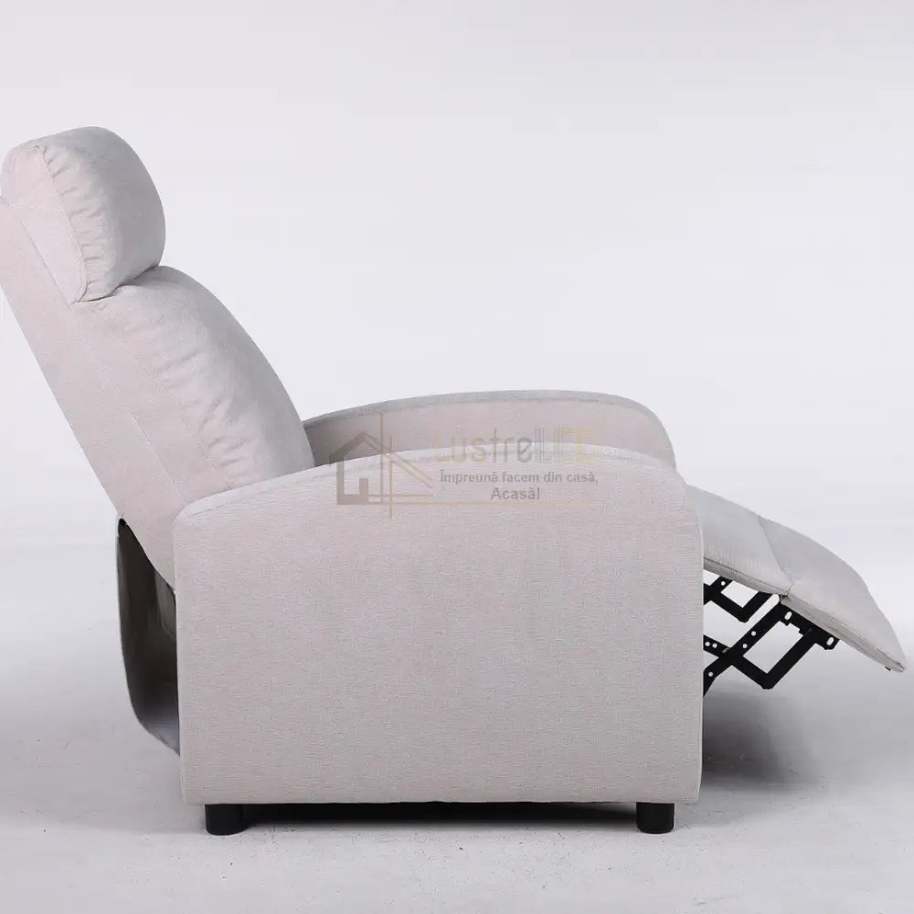 Fotoliu Recliner Stofa Gri FOTOLIU CU RECLINER / GRI Chairs