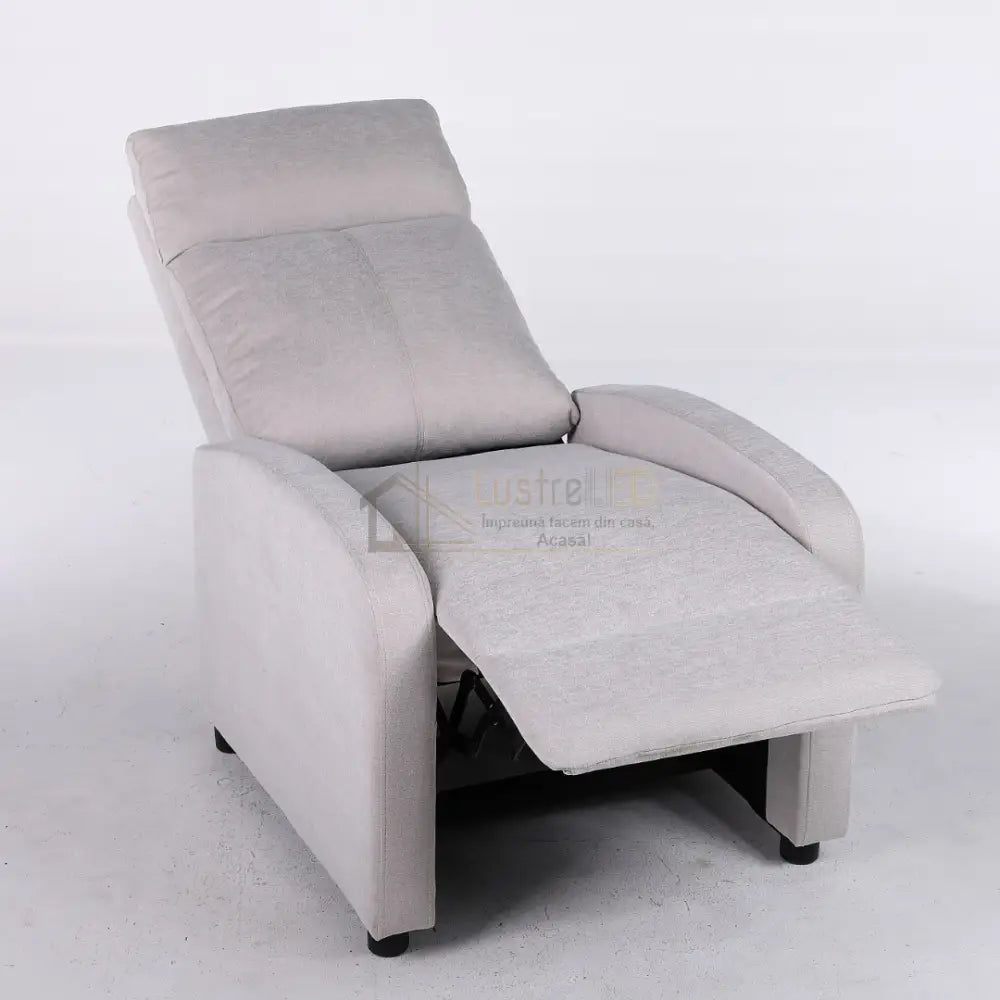 Fotoliu Recliner Stofa Gri FOTOLIU CU RECLINER / GRI Chairs