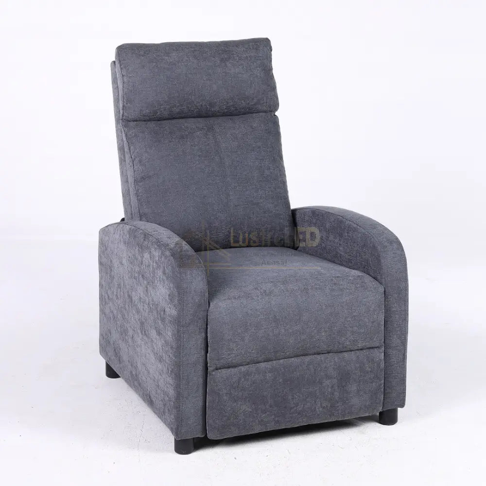 Fotoliu Recliner Stofa Gri Inchis FOTOLIU CU RECLINER / gray Chairs