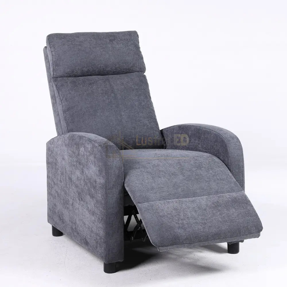 Fotoliu Recliner Stofa Gri Inchis FOTOLIU CU RECLINER / gray Chairs