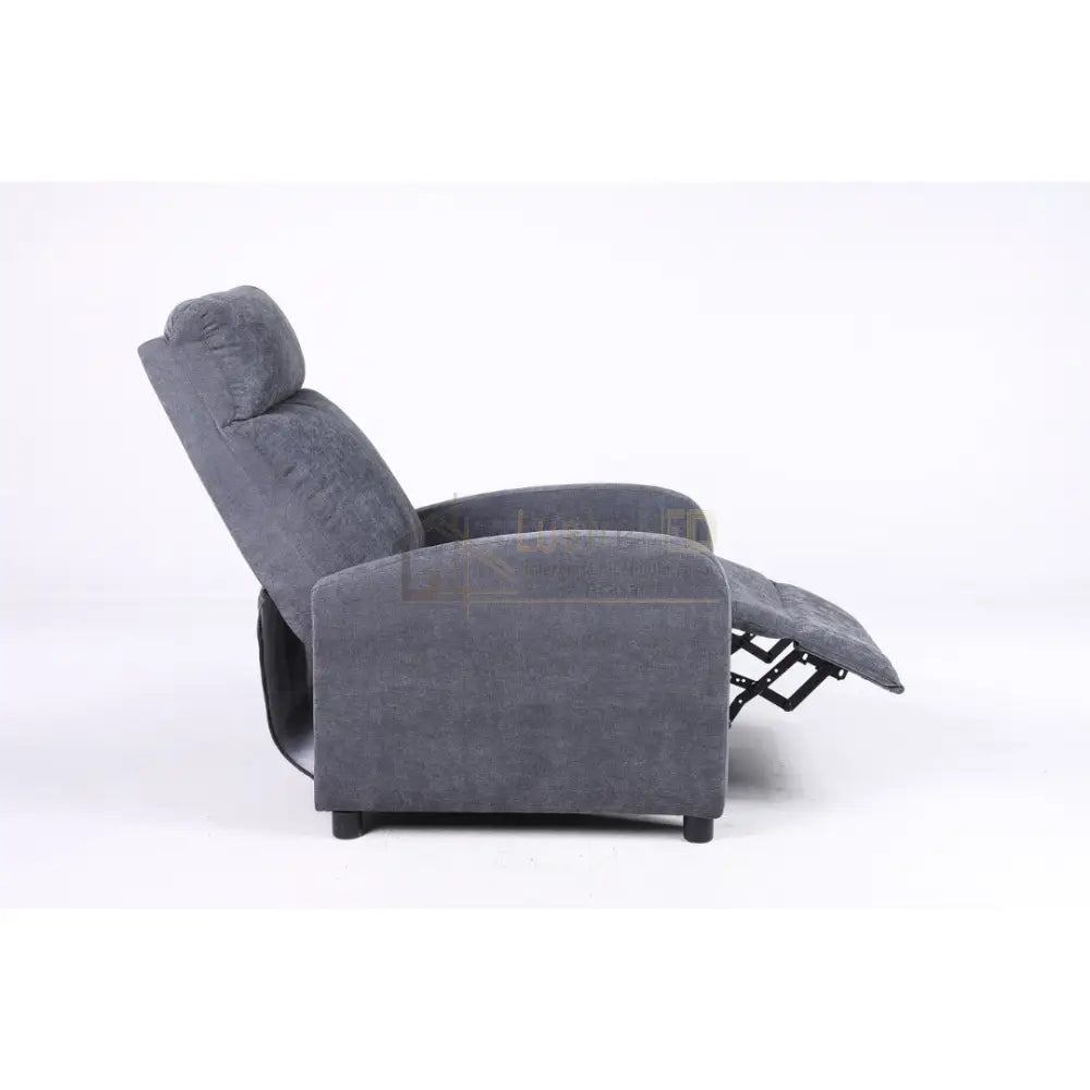 Fotoliu Recliner Stofa Gri Inchis FOTOLIU CU RECLINER / gray Chairs
