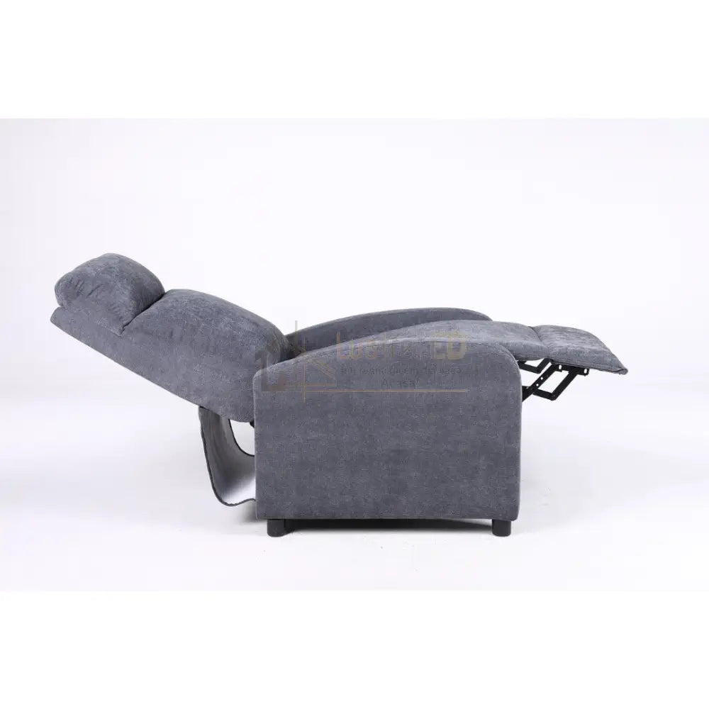 Fotoliu Recliner Stofa Gri Inchis FOTOLIU CU RECLINER / gray Chairs