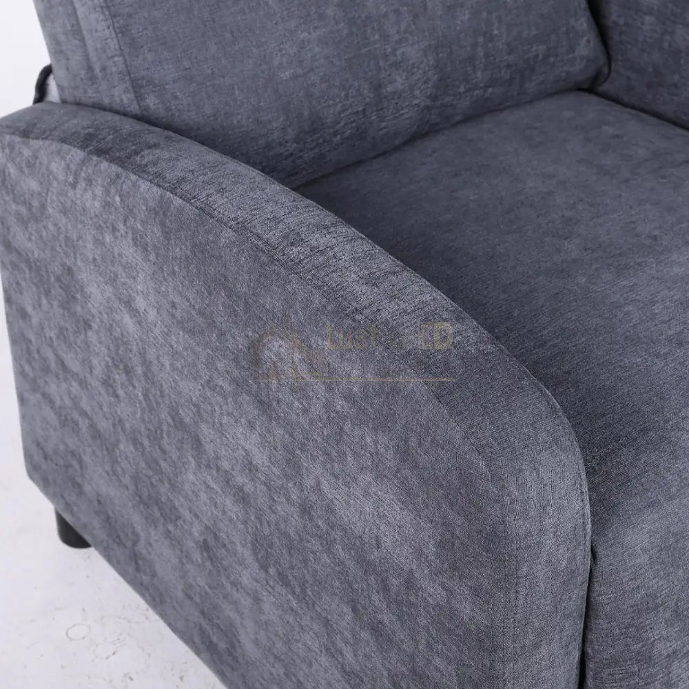 Fotoliu Recliner Stofa Gri Inchis FOTOLIU CU RECLINER / gray Chairs