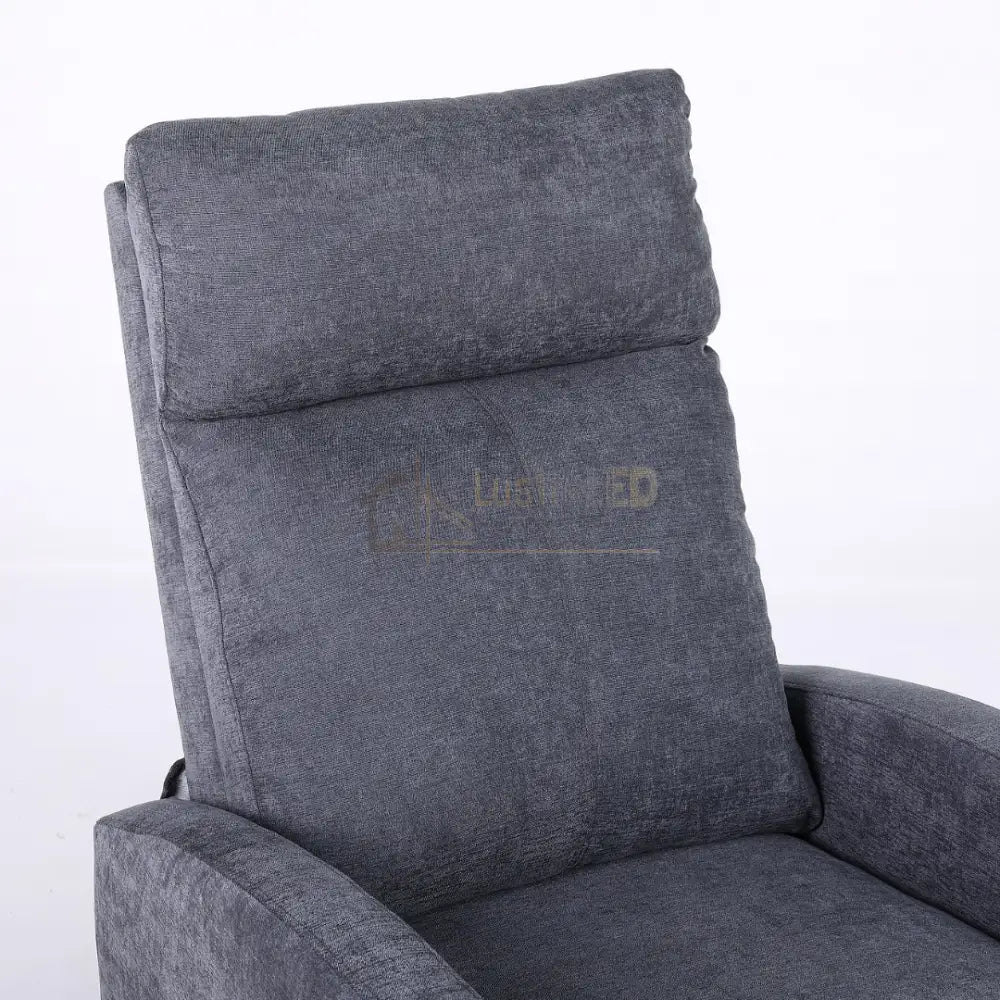 Fotoliu Recliner Stofa Gri Inchis FOTOLIU CU RECLINER / gray Chairs