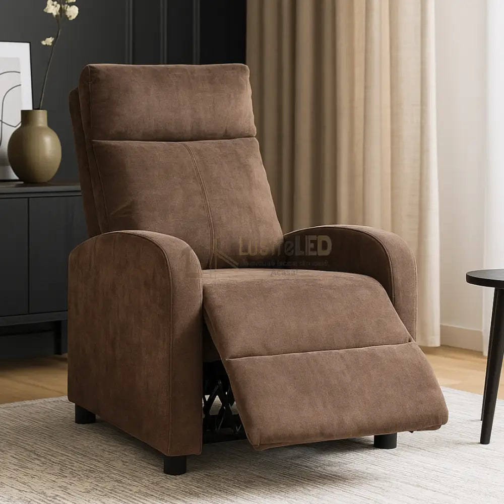 Fotoliu Recliner Stofa Maro FOTOLIU CU RECLINER / maro Chairs
