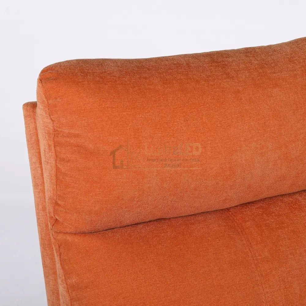 Fotoliu Recliner Stofa Portocaliu FOTOLIU CU RECLINER / portocaliu Chairs