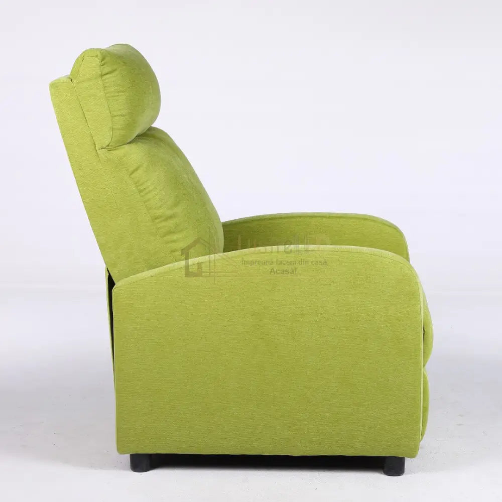 Fotoliu Recliner Stofa Verde FOTOLIU CU RECLINER / green Chairs
