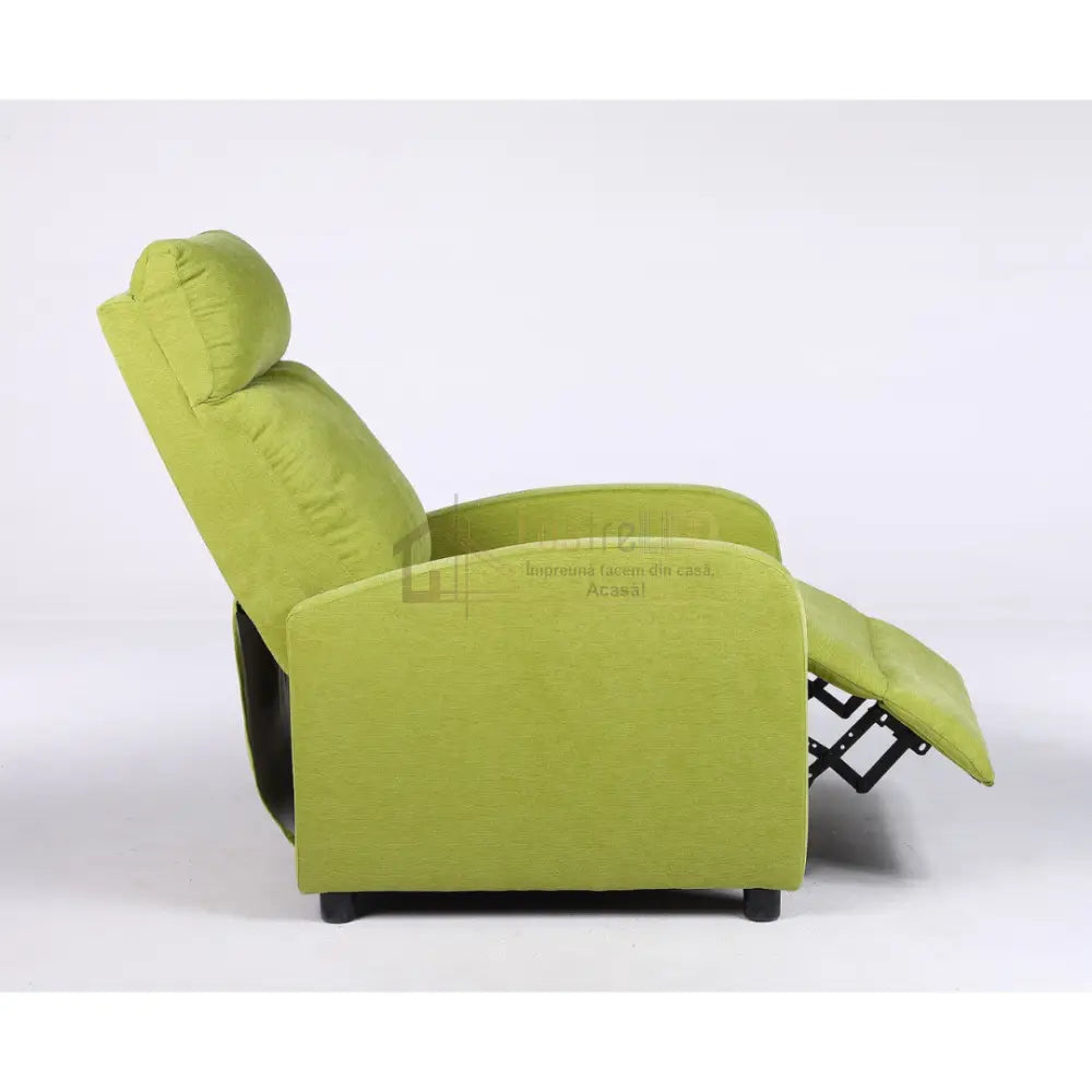 Fotoliu Recliner Stofa Verde FOTOLIU CU RECLINER / green Chairs