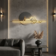 Aplica LED HOVA Gold Echivalent 200W