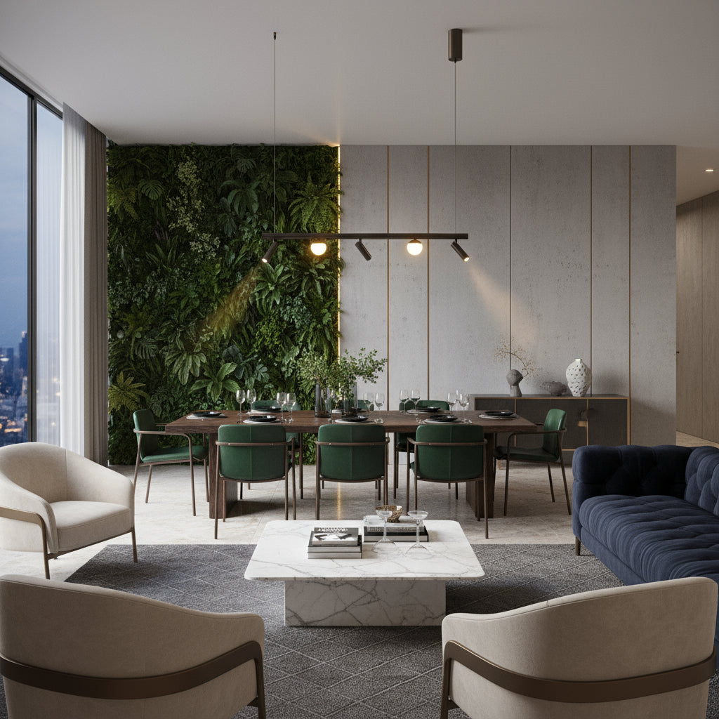 Lustra LED Suspendata Abajur cu 3 Spoturi MELI Black Echivalent 90W Telecomanda