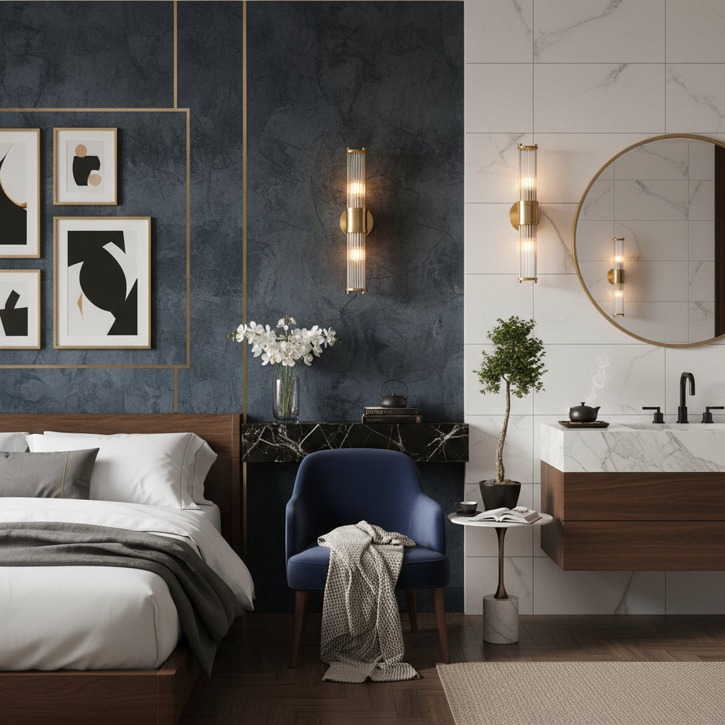 Aplica LEXA 2xE14 Gold