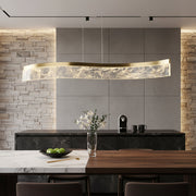 Lustra LED Suspendata OMNI Gold Echivalent 200W Telecomanda