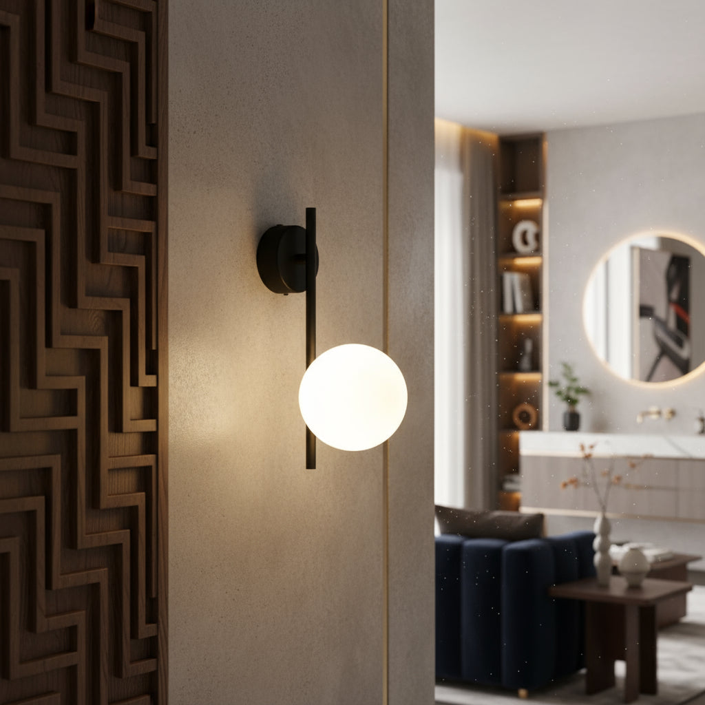 Aplica MILO Abajur 1xE14 Black