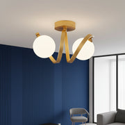 Lustra Abajur LINO 2xE27 Gold