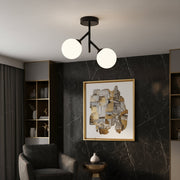 Lustra Abajur TIAN 2xE27 Black