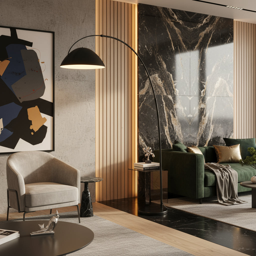 Lampadar OLY Black 205CM