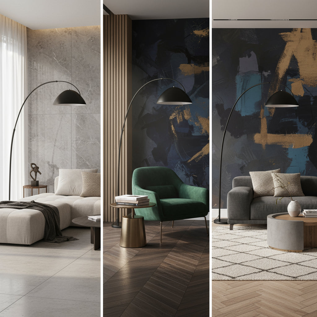 Lampadar OLY Black 205CM