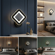 Aplica LED 26W DIAMOND Cristal Black