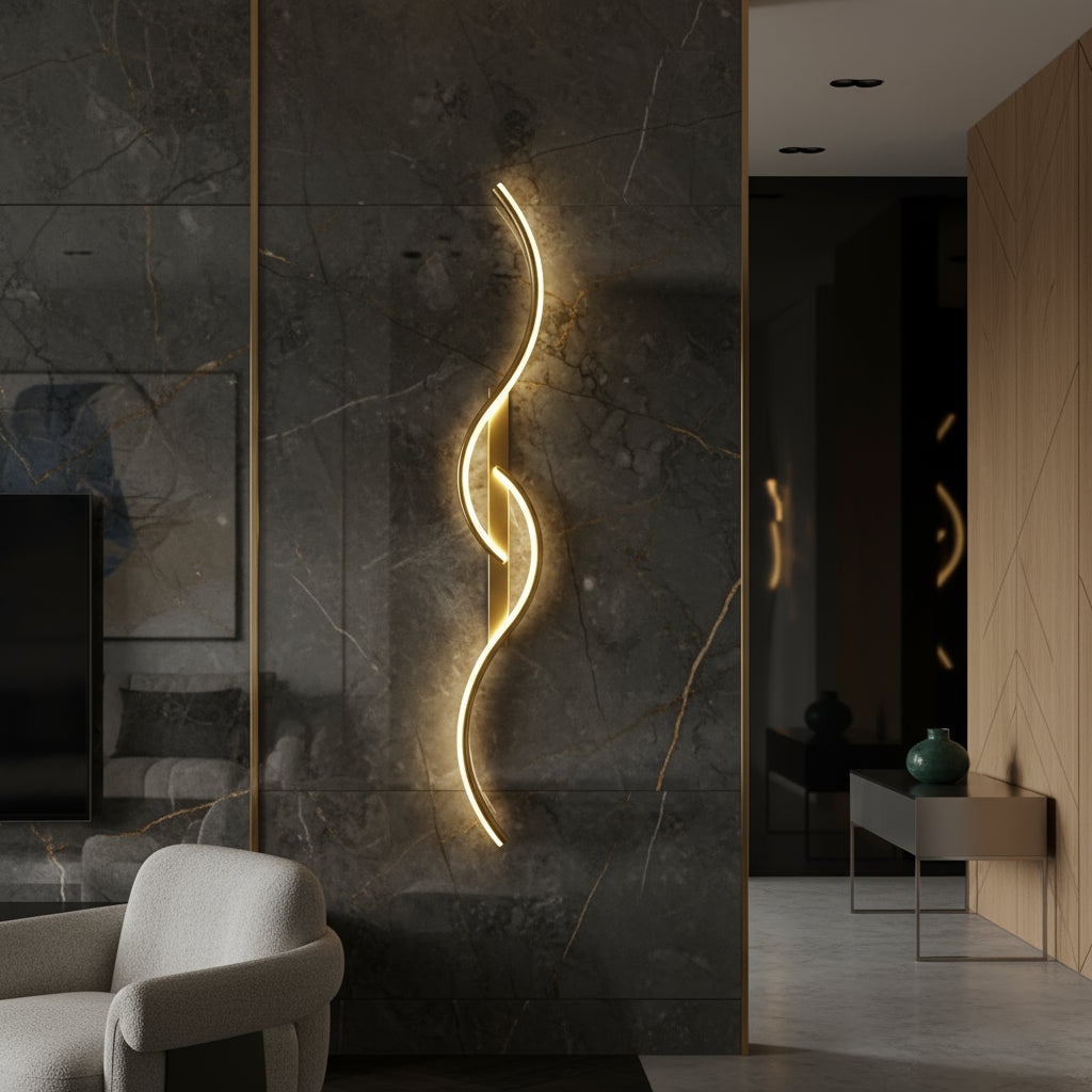 Aplica LED KARO Gold 32W 60cm