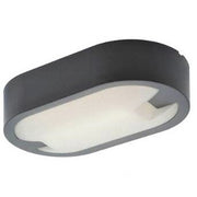 Aplica LED 15W Exterior Ovala Gri ORI-B8