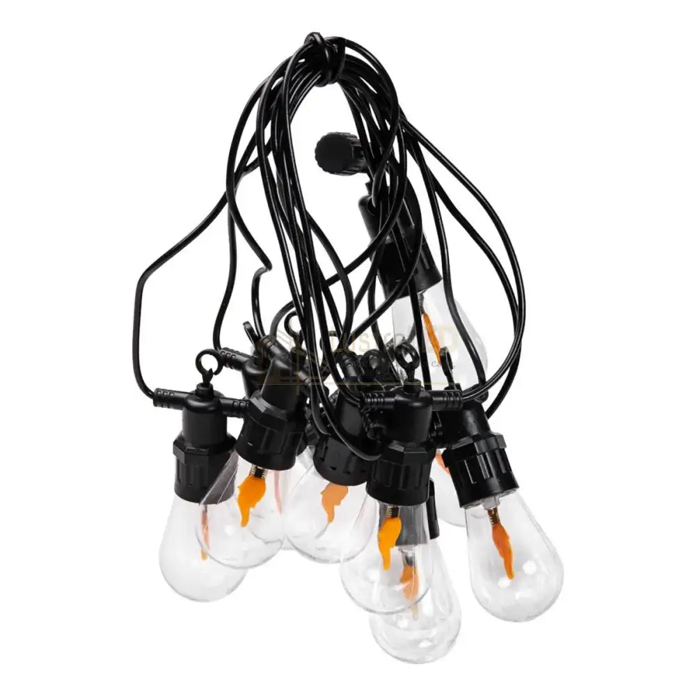 Ghirlanda Luminoasa 5M / 10 Becuri Led Integrat Flacara Miscatoare Interconectabil Light Rope
