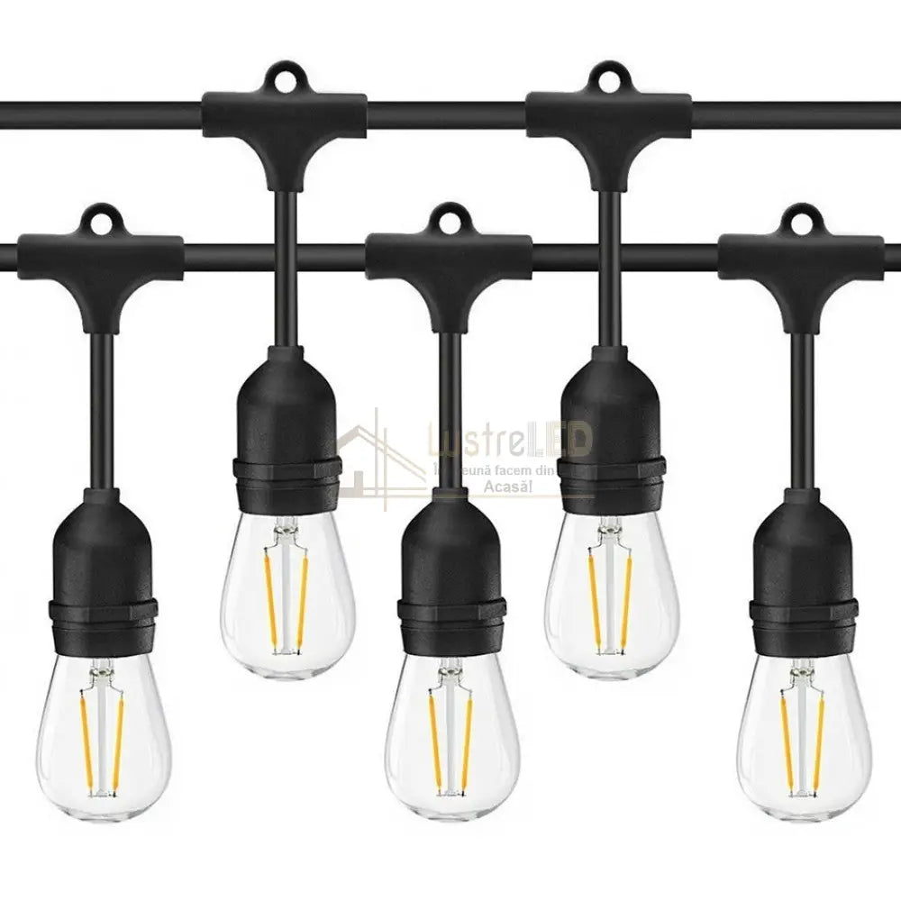 Ghirlanda Luminoasa Cu Pendule 20M / 20Xe27 Interconectabil