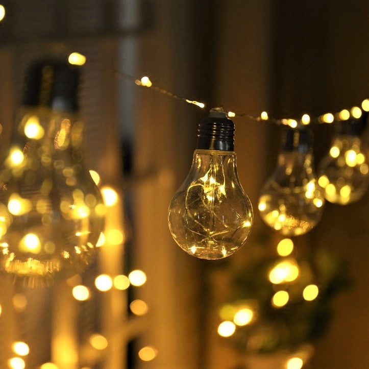 Ghirlanda Solara 10 becuri / 4m Exterior