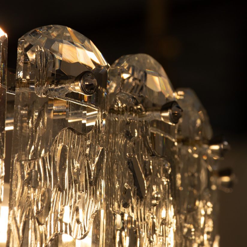 Candelabru CELESTE Crom Cristal 10xE14 480mm Clasic Elegance