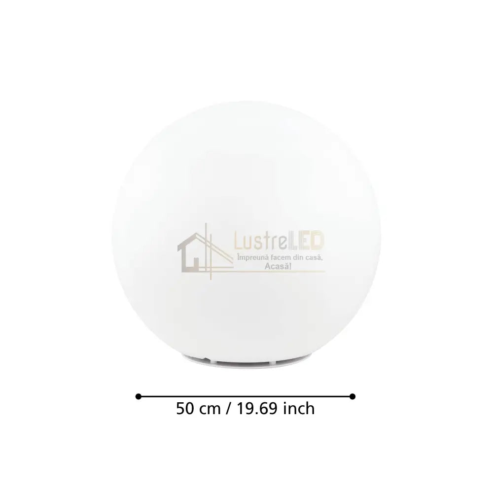 Glob Abajur Mat Exterior MONTEROLO 50CM Eglo ALBA / STALP ORNAMENTAL EXTERIOR LAMP