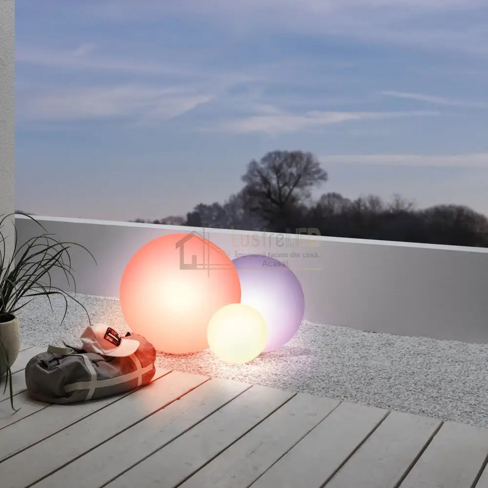 Glob Abajur Mat Exterior MONTEROLO Ø39CM Eglo EXTERIOR LAMP