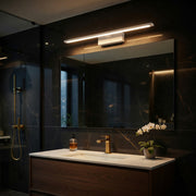 Aplica LED Baie 12W VIREN Alba 60cm 3 Lumini din Buton