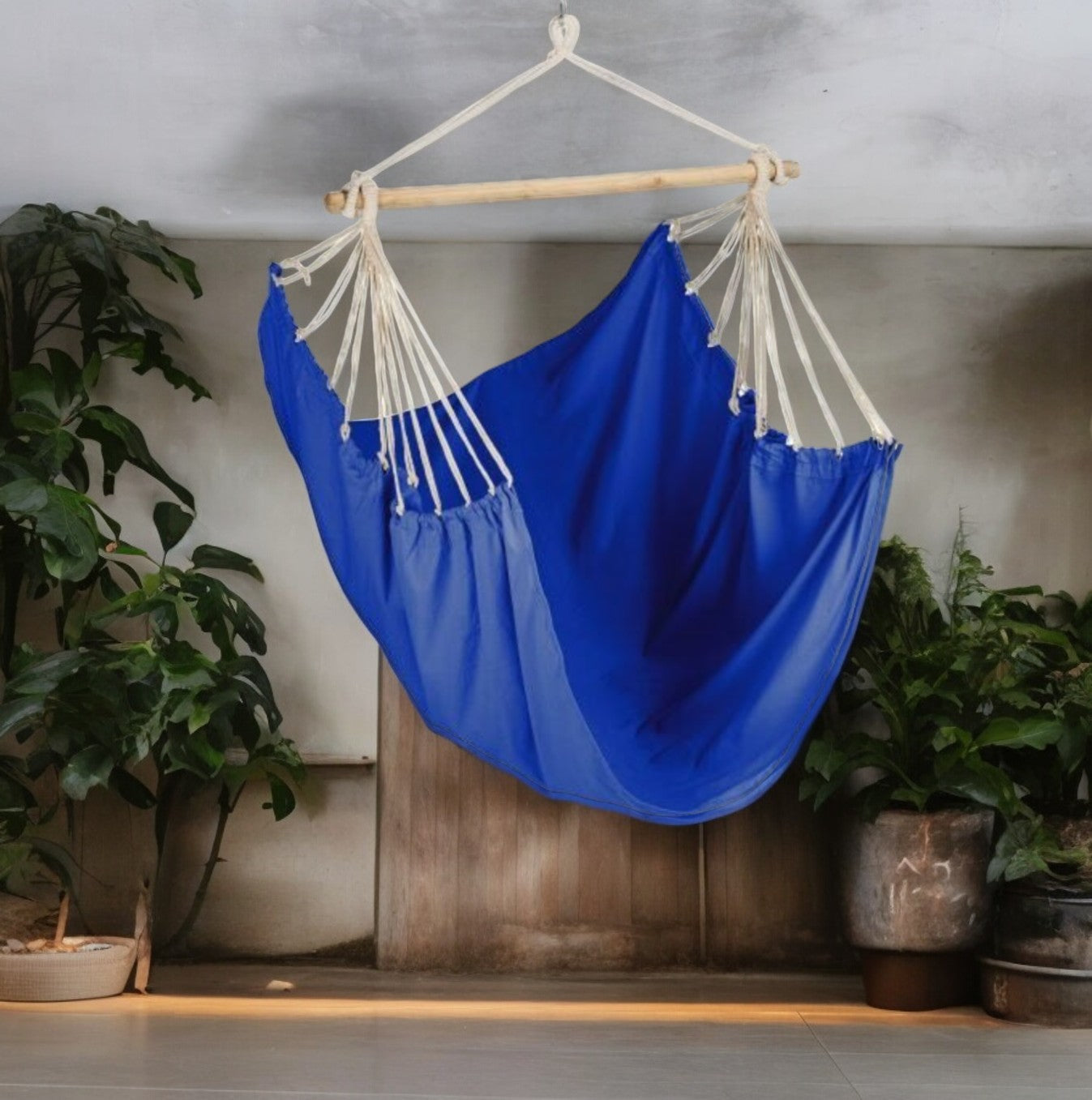 Hamac Suspendat Stil Fotoliu Brazilian Albastru