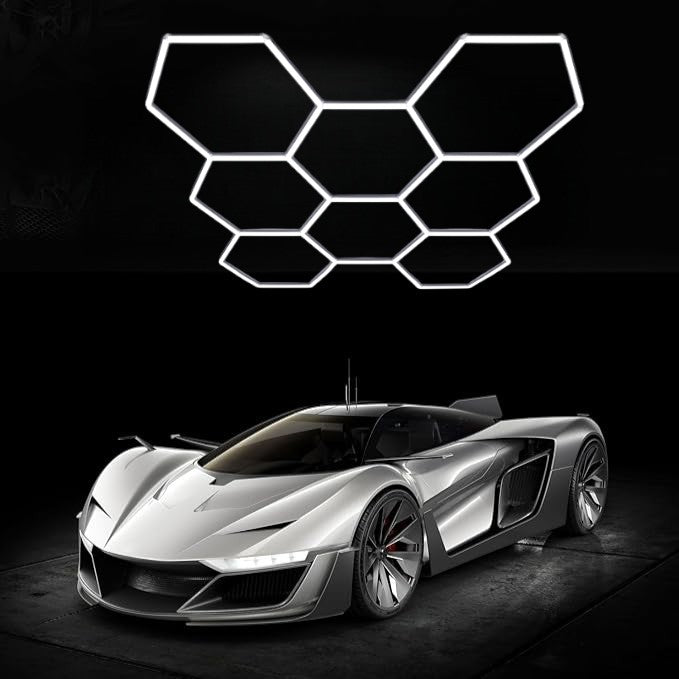 Plafoniera LED Tip Hexagon 236x246CM 350W Echivalent 3200W