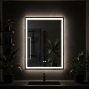 Oglinda LED FRAMELESS 60x80CM, 3 Lumini, Dezaburire, Dimabila OD037