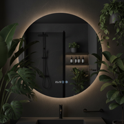 Oglinda LED Rotunda FRAMELESS 70CM, 3 Lumini, Dezaburire, Dimabila OD007T