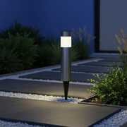 Stalp LED Gradina Verity cu Incarcare Solara 40CM