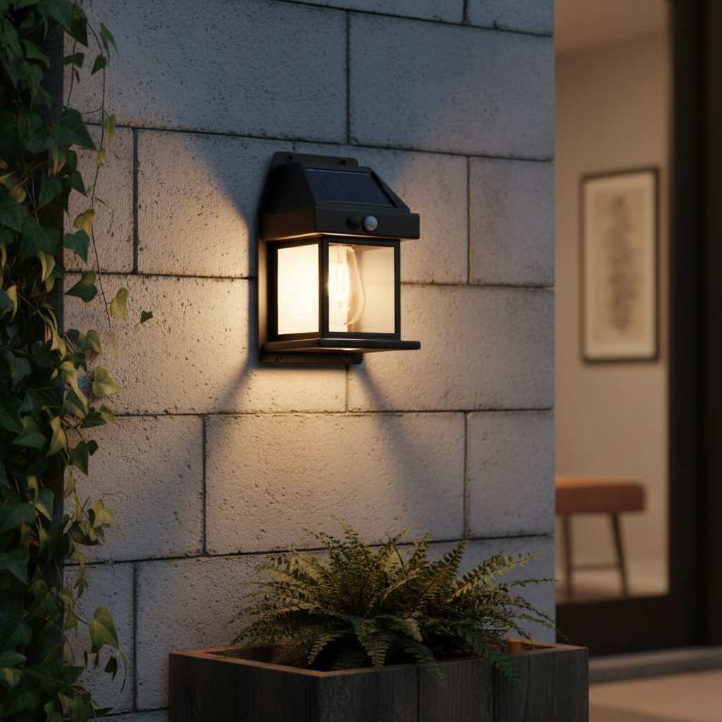 Aplica LED Solara Senzor Bayern Exterior 3W IP44