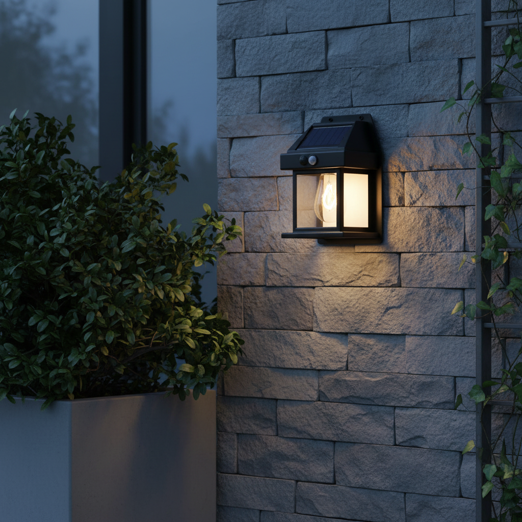 Aplica LED Solara Senzor Bayern Exterior 3W IP44