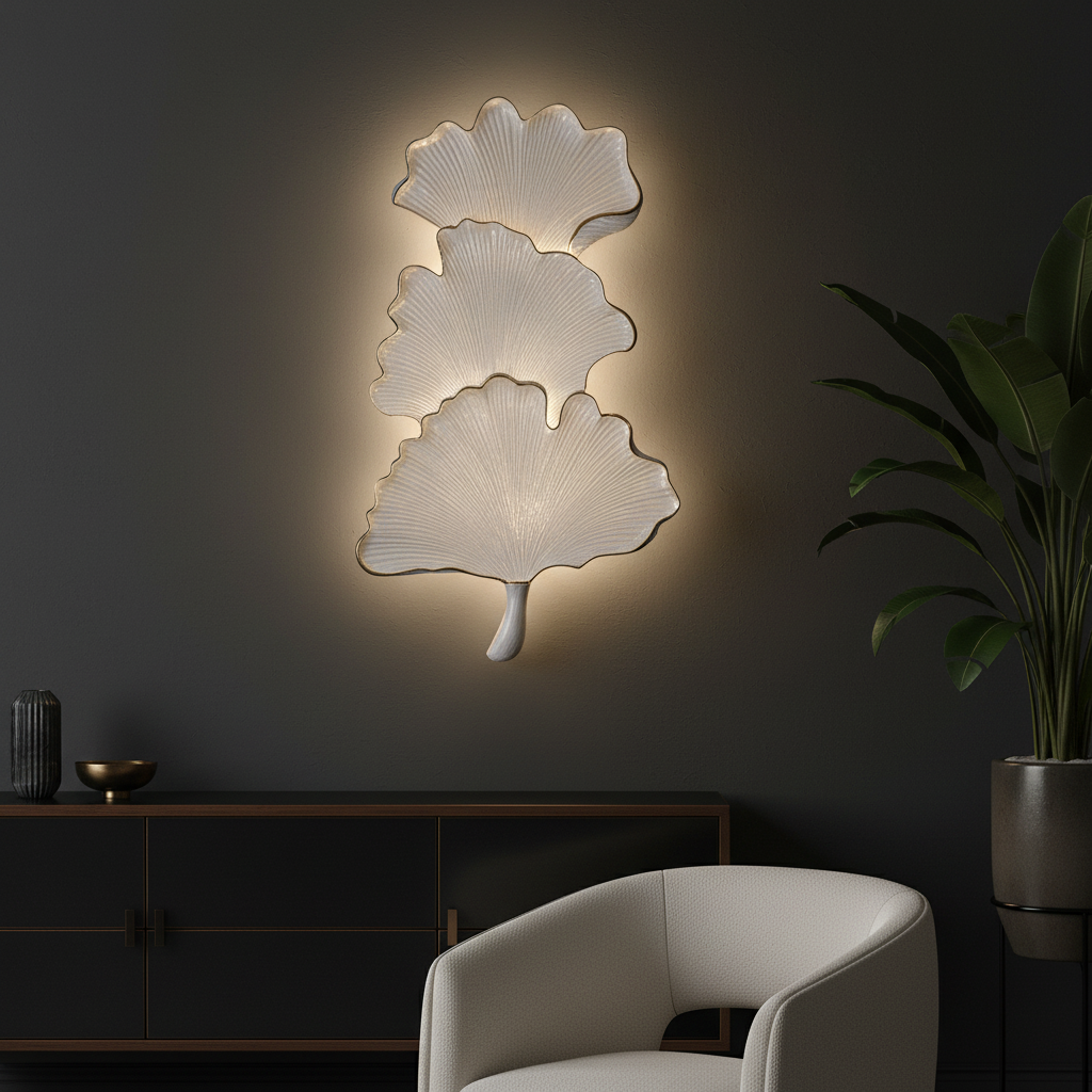 Aplica LED WHITE LEAF YCM 6310WH