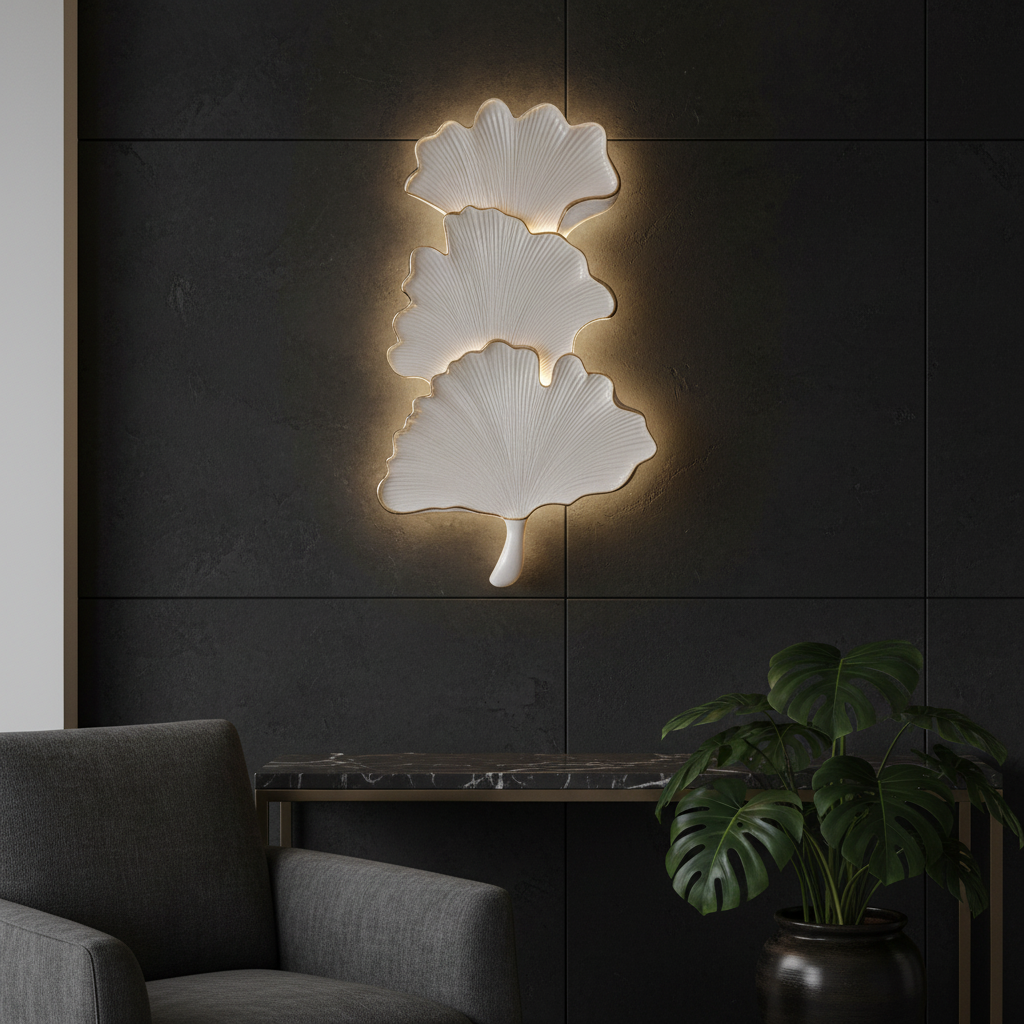 Aplica LED WHITE LEAF YCM 6310WH