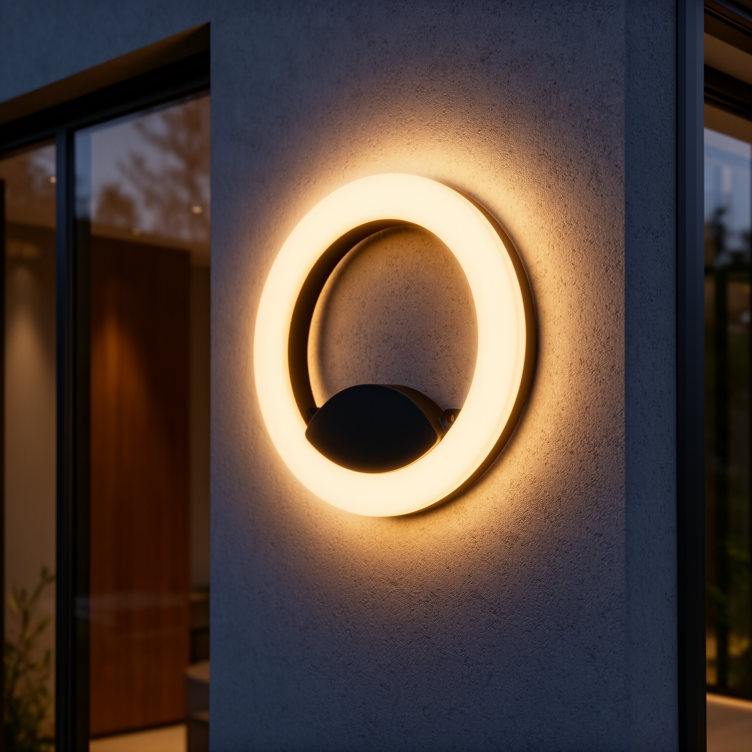 Aplica LED Exterior OSLO 12W Black