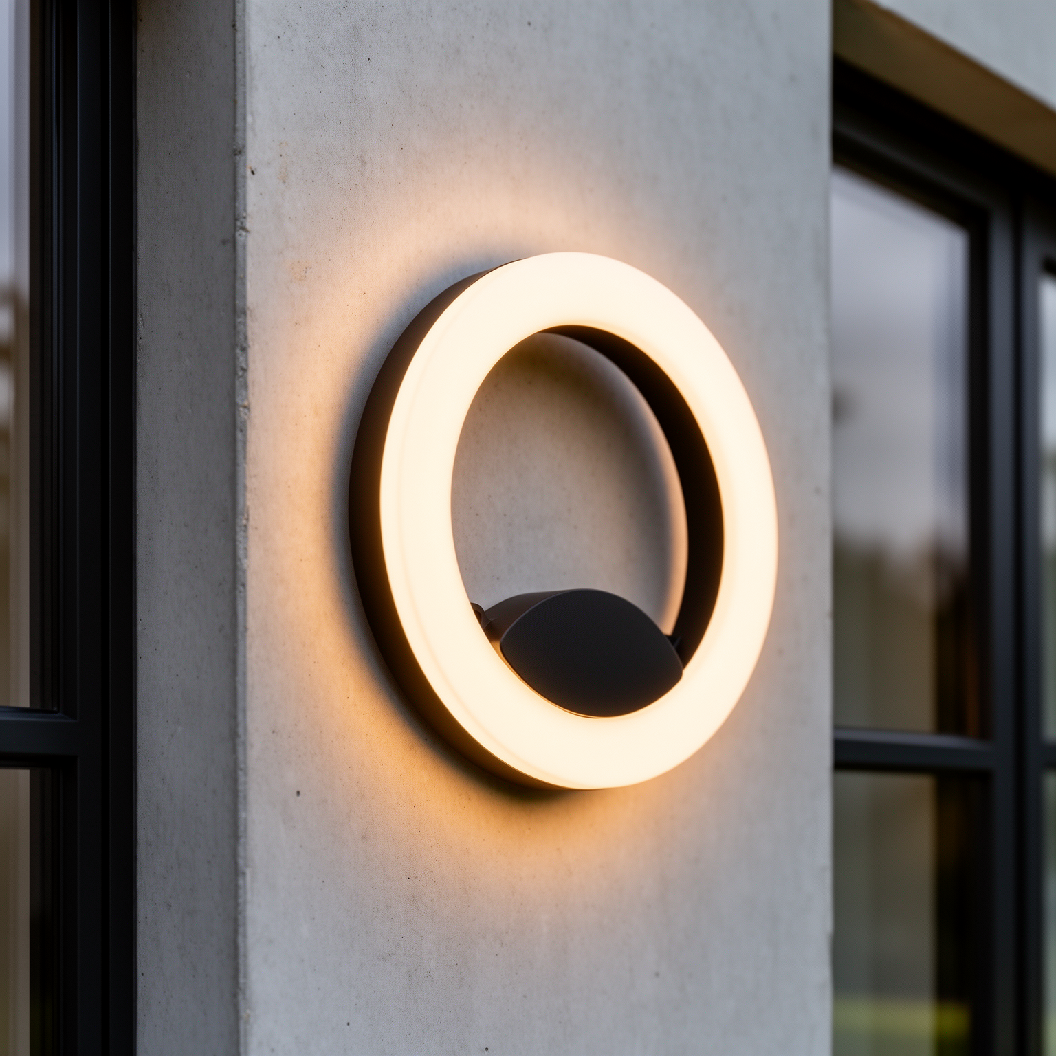 Aplica LED Exterior OSLO 12W Black