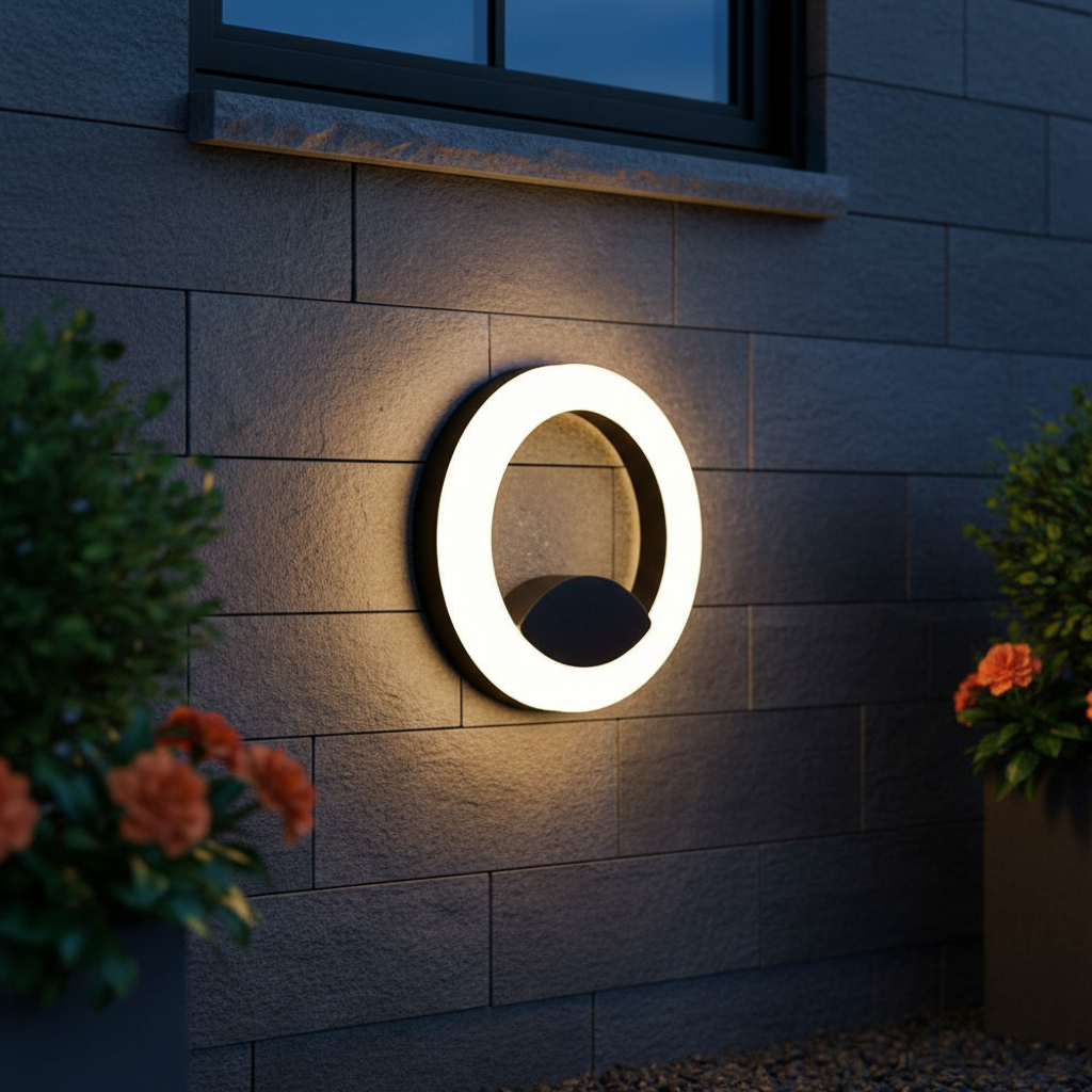 Aplica LED Exterior OSLO 12W Black