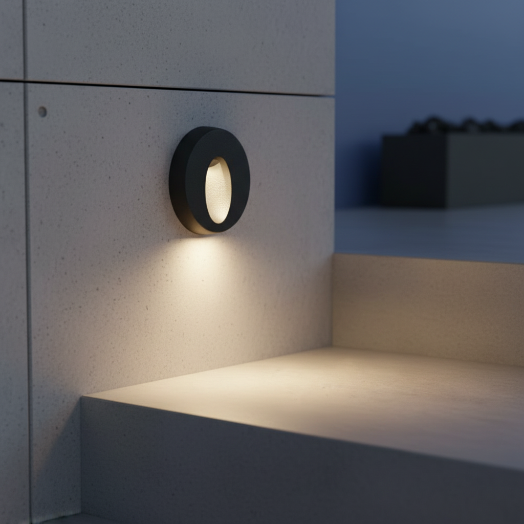 Spot LED Exterior Treapta LYON 3W IP65 Rotund