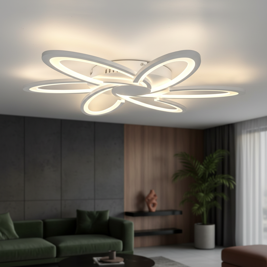 Lustra LED DAHLIA Echivalent 700W Telecomanda