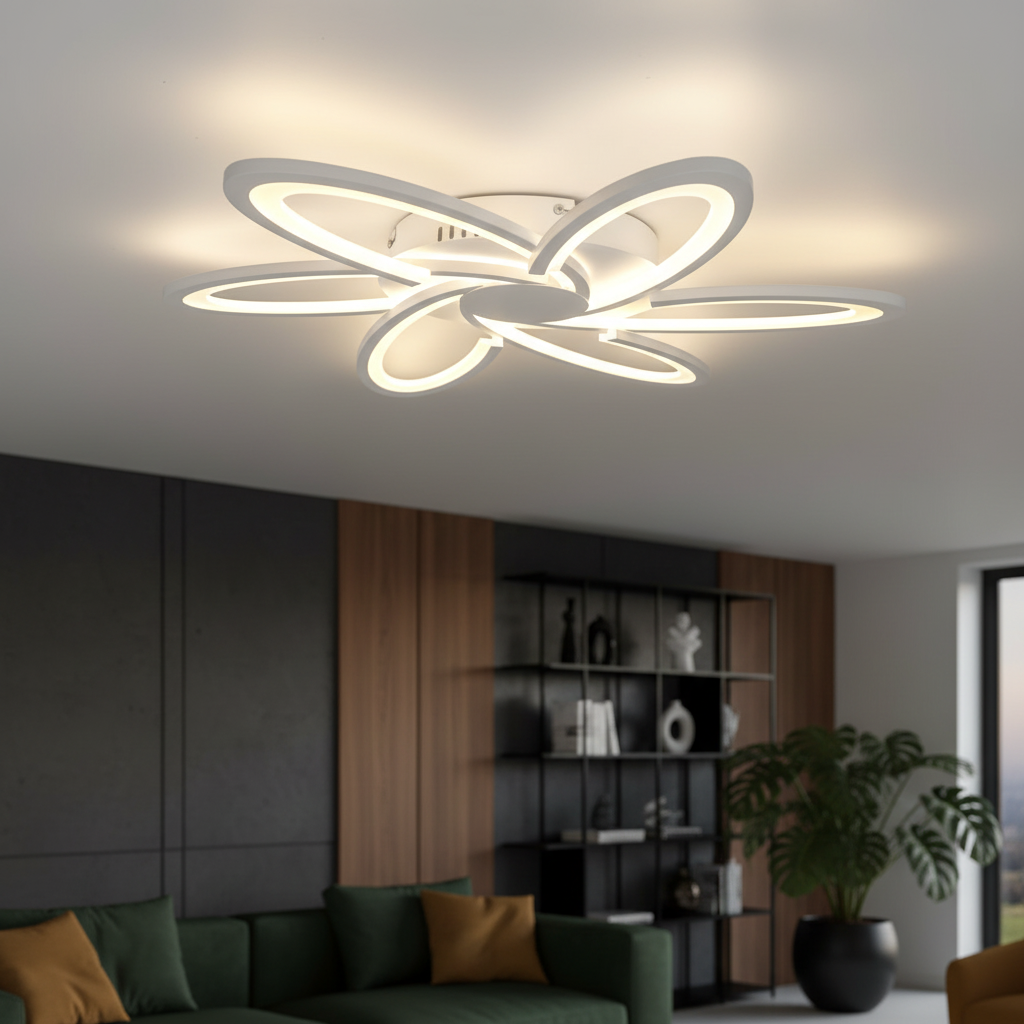 Lustra LED DAHLIA Echivalent 700W Telecomanda