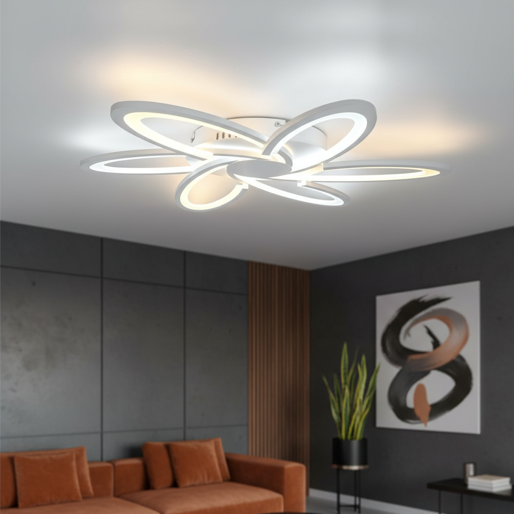 Lustra LED DAHLIA Echivalent 700W Telecomanda