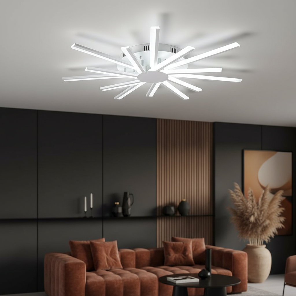 Lustra LED IRIS Echivalent 600W White