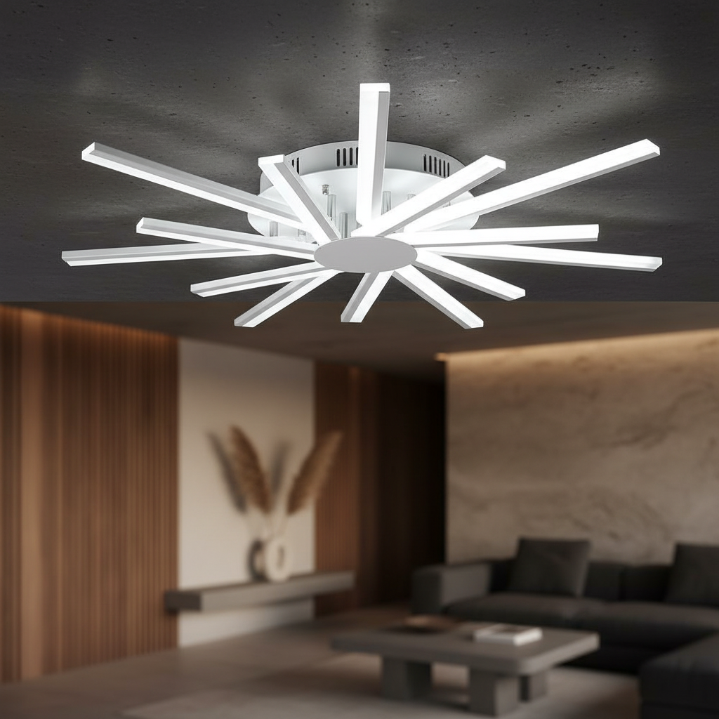 Lustra LED IRIS Echivalent 600W White